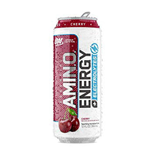Optimum Nutrition Drinks Juicy Cherry Optimum Nutrition Amino Energy + Electrolytes RTD 12/Case