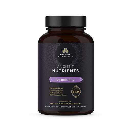 Ancient Nutrition Vitamins & Minerals Ancient Nutrition Nutrients Vitamin B-12 30C (4360290730099)