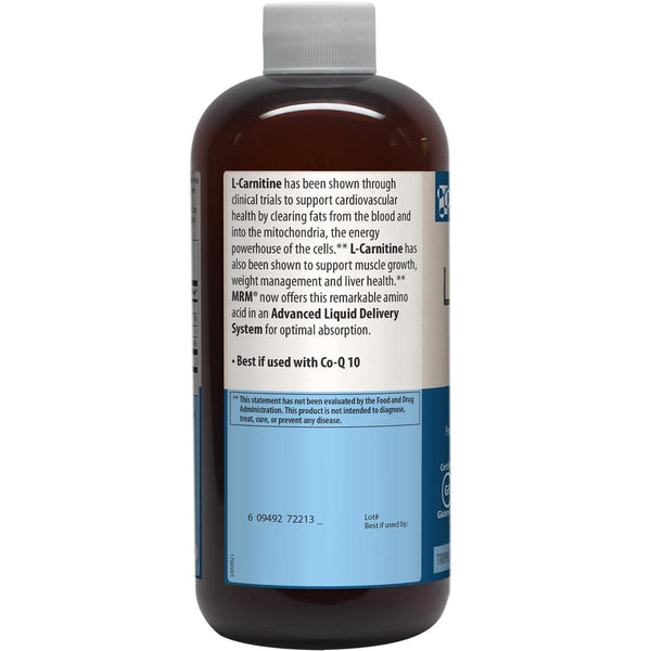 MRM Sports Nutrition & More MRM L-Carnitine 17 Fl Oz