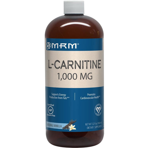 MRM Sports Nutrition & More All Natural Vanilla MRM L-Carnitine 32 Fl Oz (581606113324)