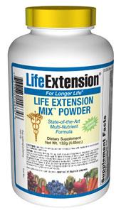 Life Extension Vitamins, Minerals, Herbs & More Life Extension Mix without Copper 132G (4.65 oz) (581076353068)
