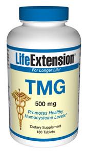 Life Extension Vitamins, Minerals, Herbs & More Life Extension Tmg (trimethylglycine) 500mg 180 Tabs (581043912748)