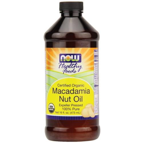 Now Foods Vitamins, Minerals, Herbs & More Now Foods Macadamia Nut Oil Extra Virgin Organic 16 Oz (581894963244)