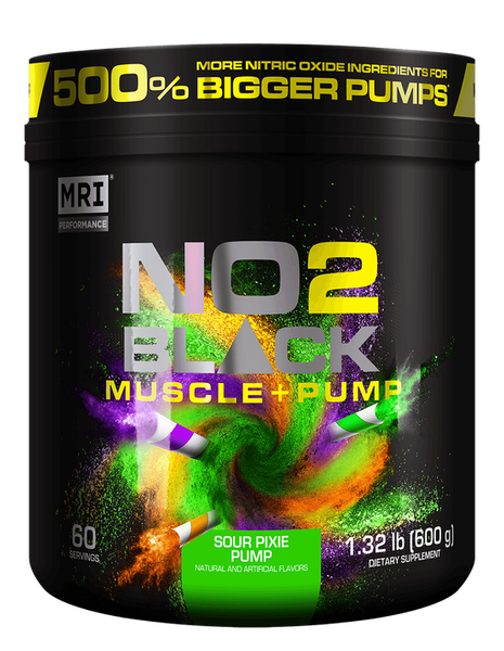 MRI Pre-Workouts Sour Pixie Pump MRI NO2 Black 60 Servings
