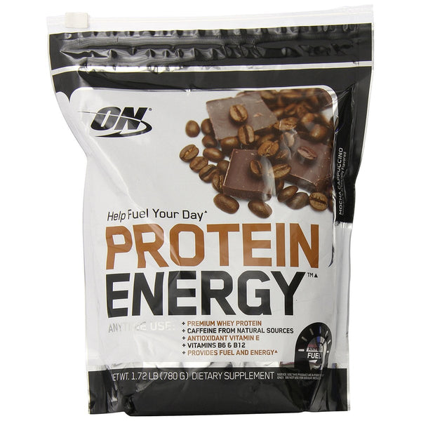 Optimum Nutrition Sports Nutrition & More Mocha Cappuccino Optimum Nutrition Protein Energy 52 Servings (582109298732)