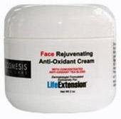 Life Extension Vitamins, Minerals, Herbs & More Life Extension Face Rejuvenating Anti-Oxidant Cream 2 oz (581065736236)