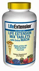 Life Extension Vitamins, Minerals, Herbs & More Life Extension Mix TABS with Extra Niacin without Copper 315 Tabs (581301927980)