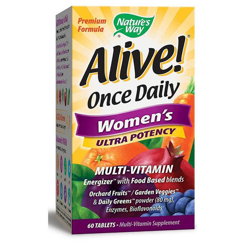 Nature's Way Vitamins, Minerals, Herbs & More Nature's Way Alive! Once Daily Women's 60 Tabs