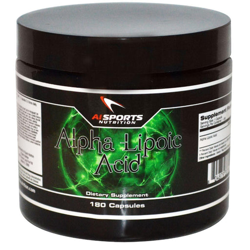 AI Sports Nutrition Sports Nutrition & More AI Sports Nutrition Alpha Lipoic Acid 180 Caps (581510266924)
