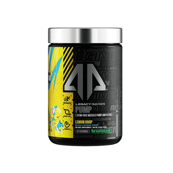 AP Sports Regimen Nitric Oxide Lemon Drop AP Sports Regimen Legacy Pump 20 Servings