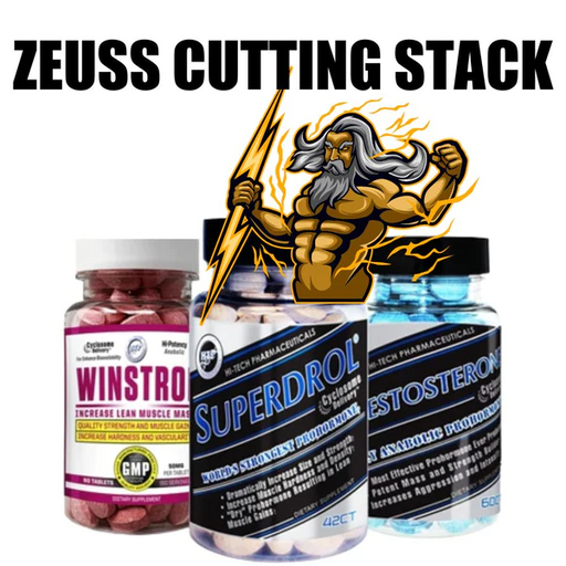 Hi-Tech Pharmaceuticals Stacks Hi-Tech Pharma Zeuss Cutting Stack