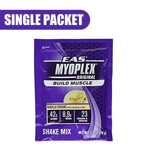 EAS Protein Powders EAS Myoplex Packet Vanilla Individual Packet