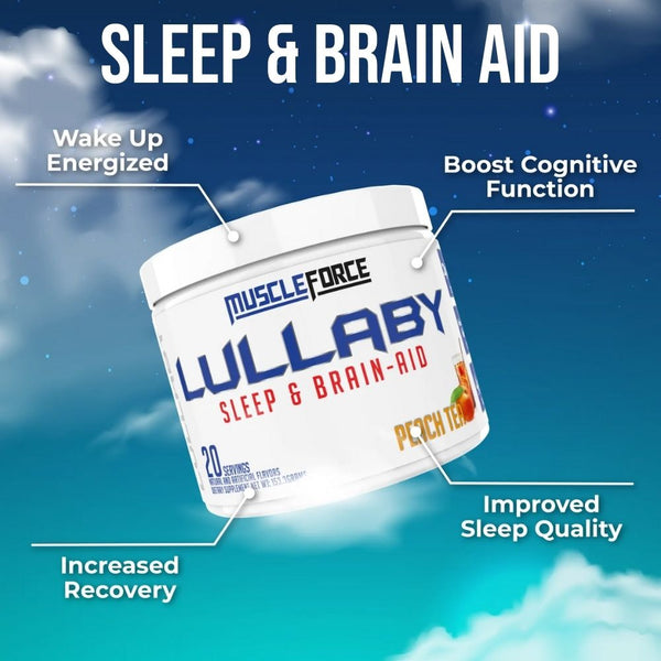 MuscleForce Specialty Health Products Muscle Force Lullaby 20 Servings
