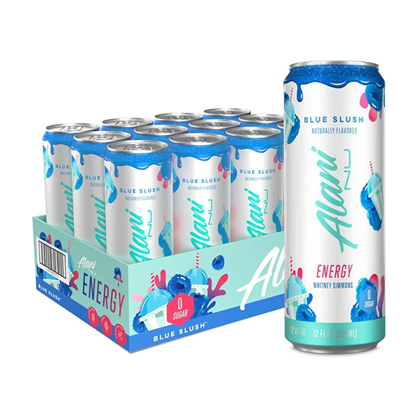 Alani Nu Drinks Blue Slush Alani Nu Energy RTD 12/Case