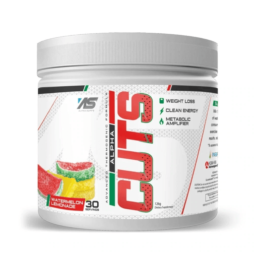 Alpha Supps Fat Burner Watermelon Lemonade Alpha Supps Cuts 30 Servings