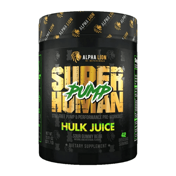 Alpha Lion Pre-Workouts Hulk Juice Alpha Lion SuperHuman Pump 42 Servings