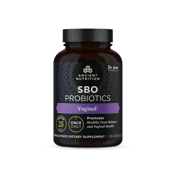 Ancient Nutrition Digestive Health Vaginal Ancient SBO Probiotic Once Daily 30 Capsules