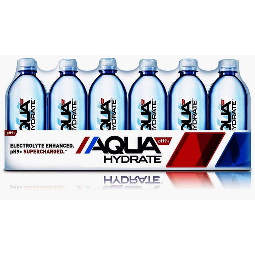 AquaHydrate, Inc. Drinks Default AquaHydrate Water with Electrolytes 24-16.9 fl oz Bottles (1315911860268)
