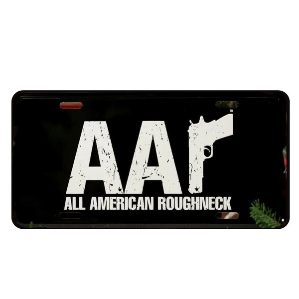 AXE & SLEDGE Apparel Accesories Books AAR Axe and Sledge License Plate