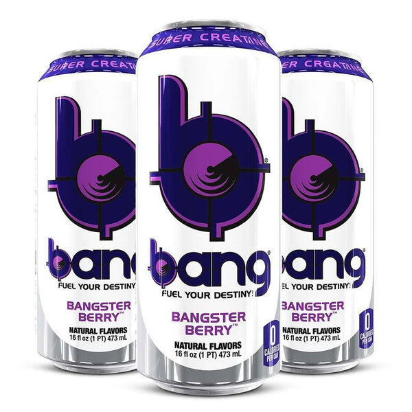 VPX Sports Nutrition & More Bangster Berry VPX Bang RTD Case Of 12