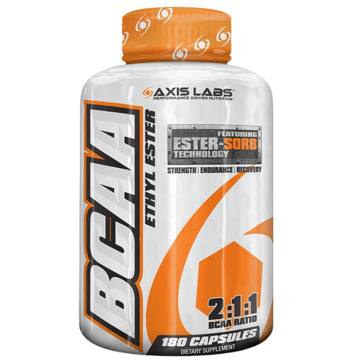 Axis Labs Sports Nutrition & More Axis Labs BCAA Ethyl Ester 180 Caps (581819498540)