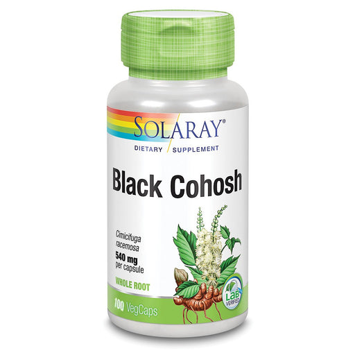 Solaray Vitamins, Minerals, Herbs & More Solaray Black Cohosh 540mg 100 Caps