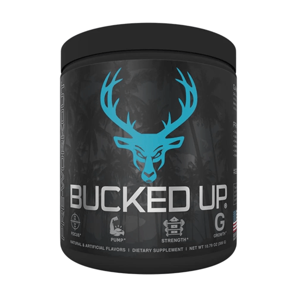 Bucked Up Sports Performance Recovery Breezy Blast Bucked Up Pre Workout 30 Servings