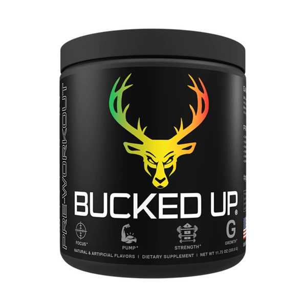 Bucked Up Sports Performance Recovery Sour Gummy Bucked Up Pre Workout 30 Servings