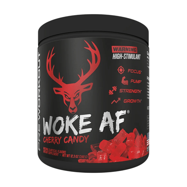 Bucked Up Sports Performance Recovery Cherry Hard Candy Bucked Up Woke AF 30 Servings