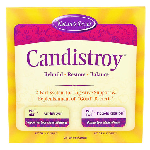 Nature's Secret Vitamins, Minerals, Herbs & More Nature's Secret Candistroy 2 Part Program (581242650668)