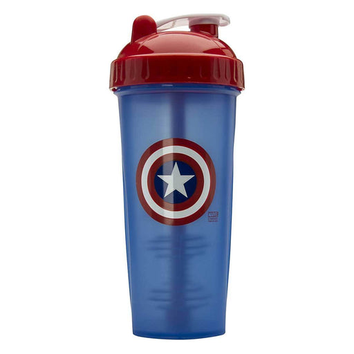 PerfectShaker Sports Nutrition & More Captain America Shaker Bottle 28oz (582526828588)