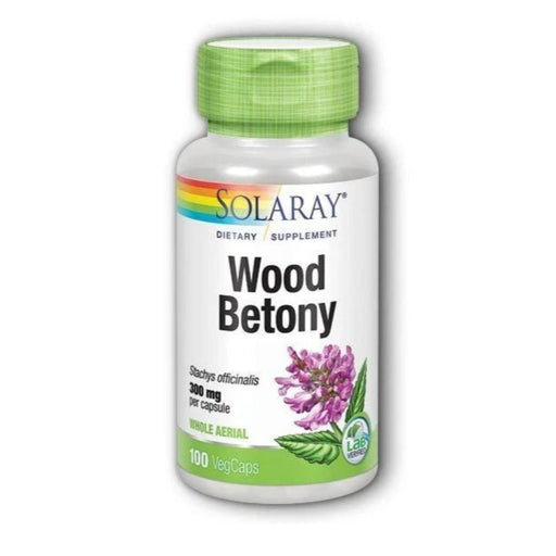 Solaray Specialty Health Products Default Solaray Wood Betony 300mg 100C