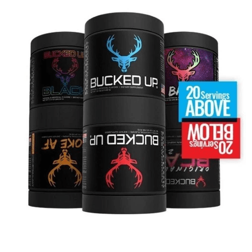 Bucked Up Amino Acids Bucked Up Double Barrel