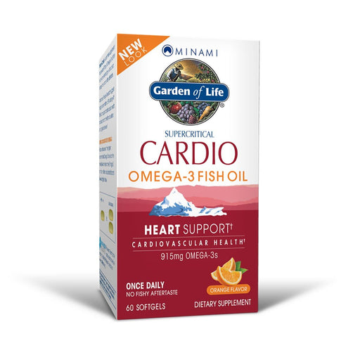 Minami Nutrition Vitamins, Minerals, Herbs & More Minami Nutrition Cardio Omega-3 Orange Flavor 60 Gels (581263327276)