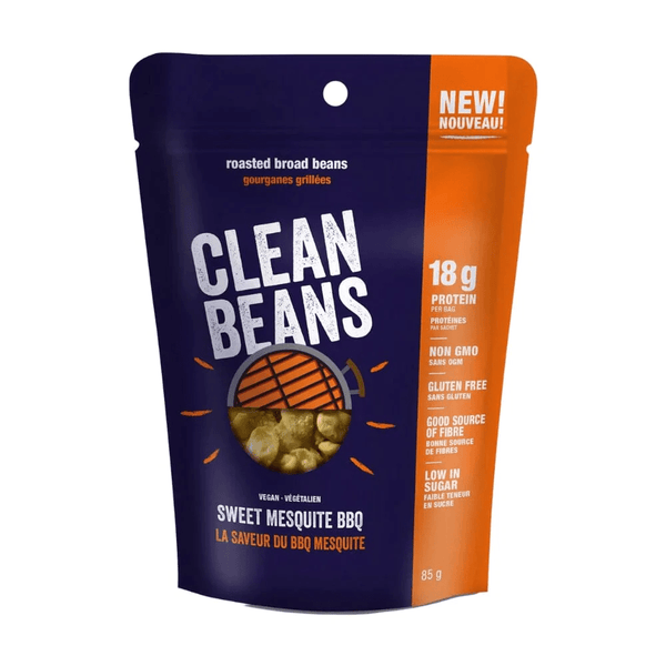 Clean Beans Foods Juices Sweet Mesquite BBQ Clean Beans 6/Box
