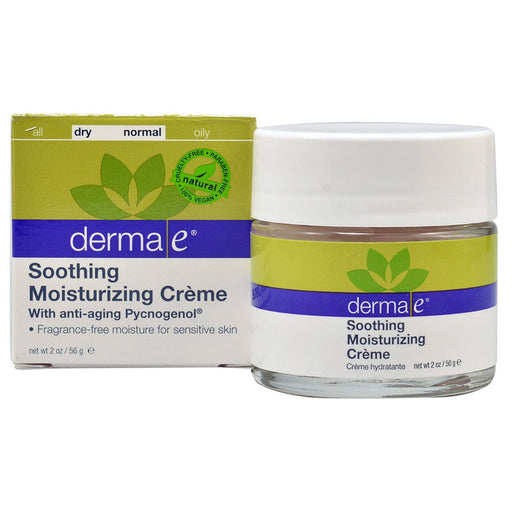 Derma E Vitamins, Minerals, Herbs & More 2oz Derma E Soothing Moisturizing Pycnogenol Creme (581585862700)