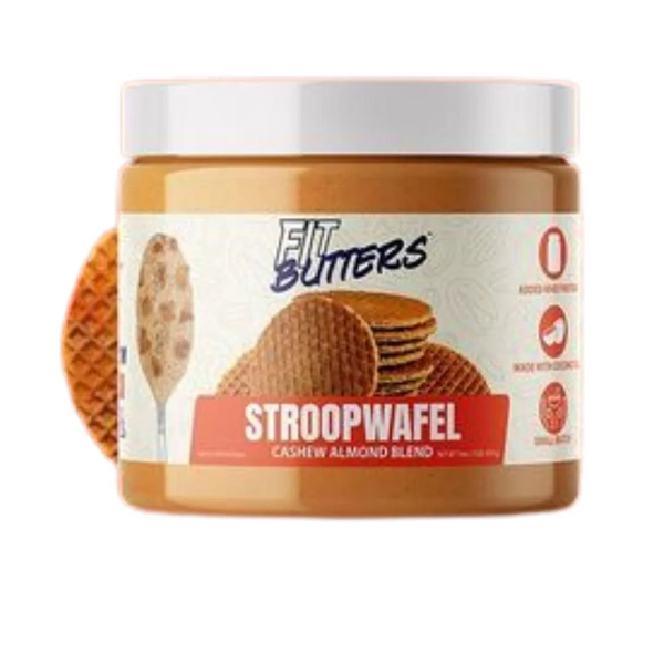 Fit Butters Foods Juices Stroopwafel Cashew/Almond Butter Fit Butters High Protein Nut Butter Spreads 16oz