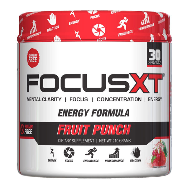 Serious Nutrition Solutions Sports Nutrition & More Caffeine Free Fruit Punch Serious Nutrition Solutions Focus XT 30 Servings