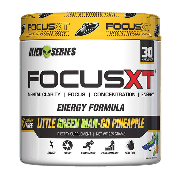 Serious Nutrition Solutions Sports Nutrition & More Little Green Man-Go Pineapple Serious Nutrition Solutions Focus XT 30 Servings