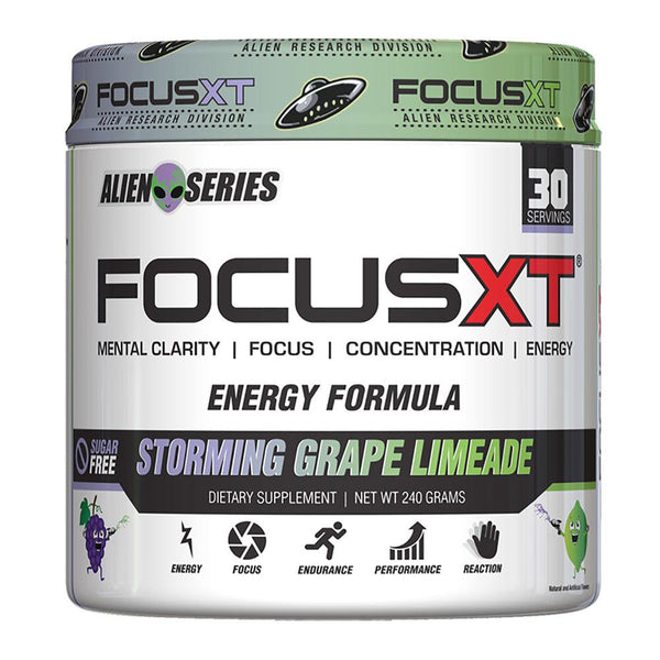 Serious Nutrition Solutions Sports Nutrition & More Storming Grape Limeade Serious Nutrition Solutions Focus XT 30 Servings