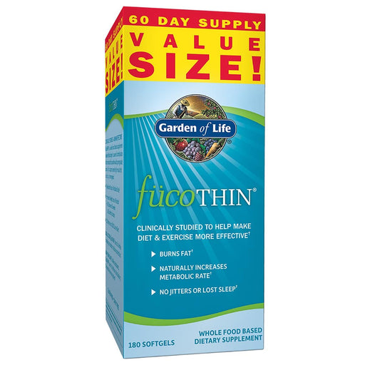 Garden of Life Sports Nutrition & More Garden of Life FucoTHIN 180 Gels (580942987308)