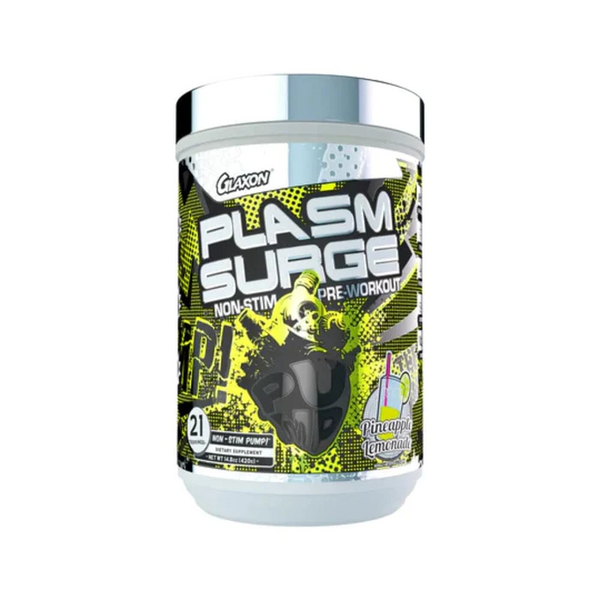 Glaxon Nitric Oxide Pineapple Lemonade Glaxon Plasm Surge 21 Servings