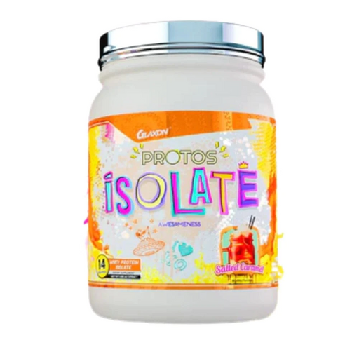 Glaxon Protein Powders Salted Caramel Glaxon Protos Isolate 14 Servings