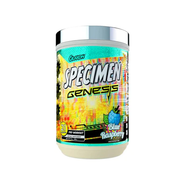 Glaxon Pre-Workouts Blue Raspberry Glaxon Specimen 42 Servings