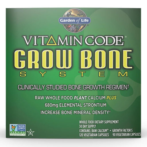 Garden of Life Vitamins, Minerals, Herbs & More Garden of Life Vitamin Code Grow Bone System 30 Day Supply