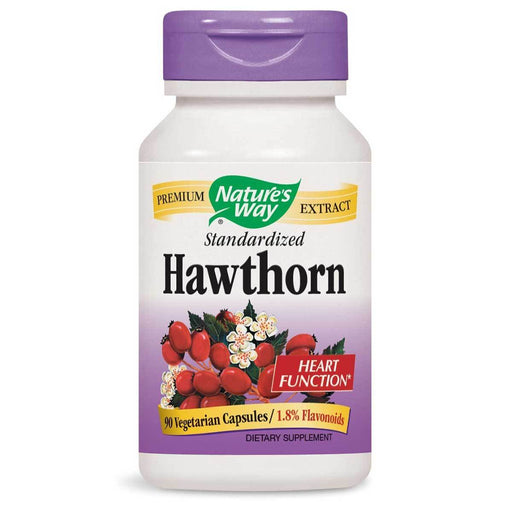 Nature's Way Vitamins, Minerals, Herbs & More Nature's Way Hawthorn Berry Extract 90 Caps (581981012012)