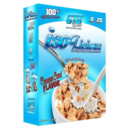 CTD Labs Sports Nutrition & More Cinnamon Cereal Crunch CTD Labs Isolicious 1.6 Lbs