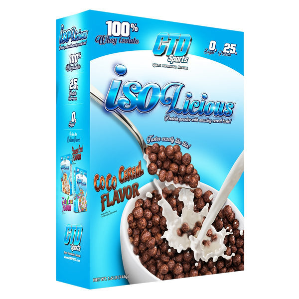CTD Labs Sports Nutrition & More Coco Cereal Crunch CTD Labs Isolicious 1.6 Lbs