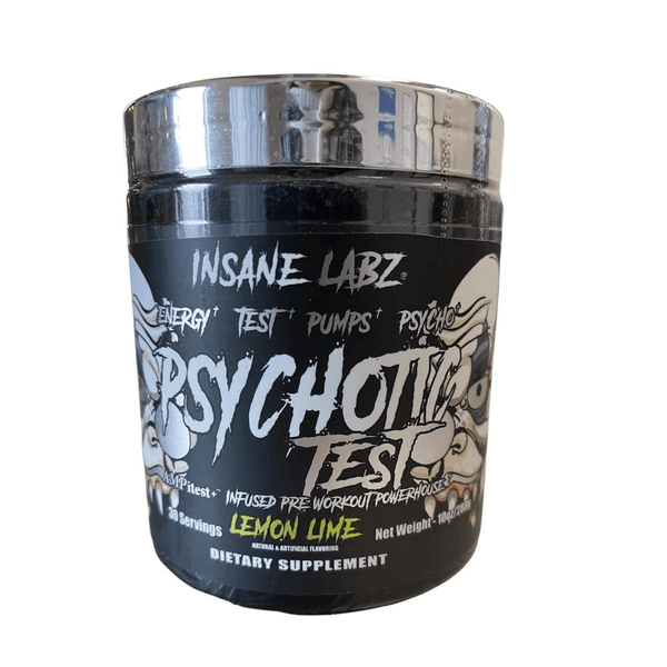 Insane Labz Pre-Workouts Lemon Lime Insane Labz Psychotic Test 30 Serving
