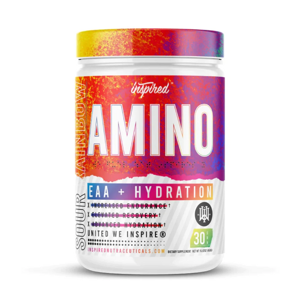 Inspired Nutraceuticals Amino Acids Sour Rainbow Inspired AMINO 30 Servings